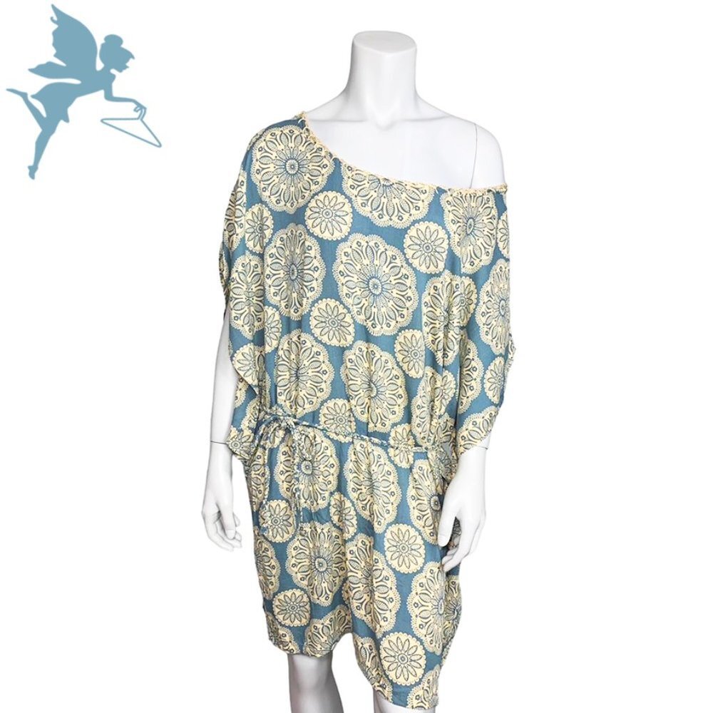 TIARE HAWAII Crochet Trim Dress